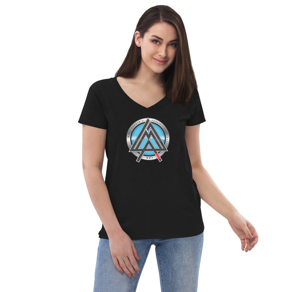 GTS Women’s recycled v-neck t-shirt