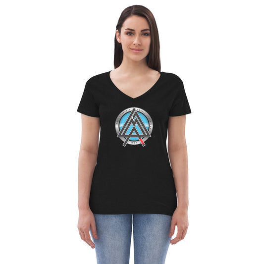 GTS Women’s recycled v-neck t-shirt